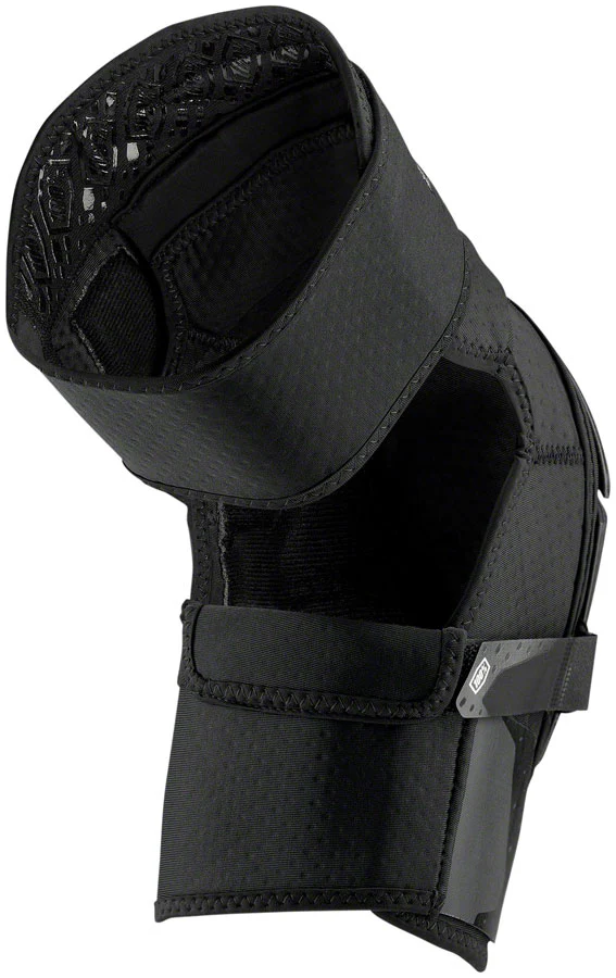 100% Fortis Knee Guards - Black Large/X-Large - Image 2