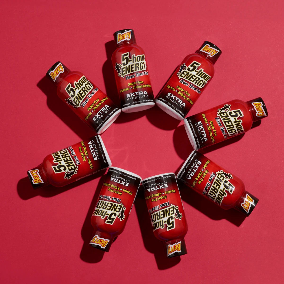 24 Pack 5-hour ENERGY Extra Strength Shots, Berry Flavor Flavor, 1.93 Fl Oz - Image 2