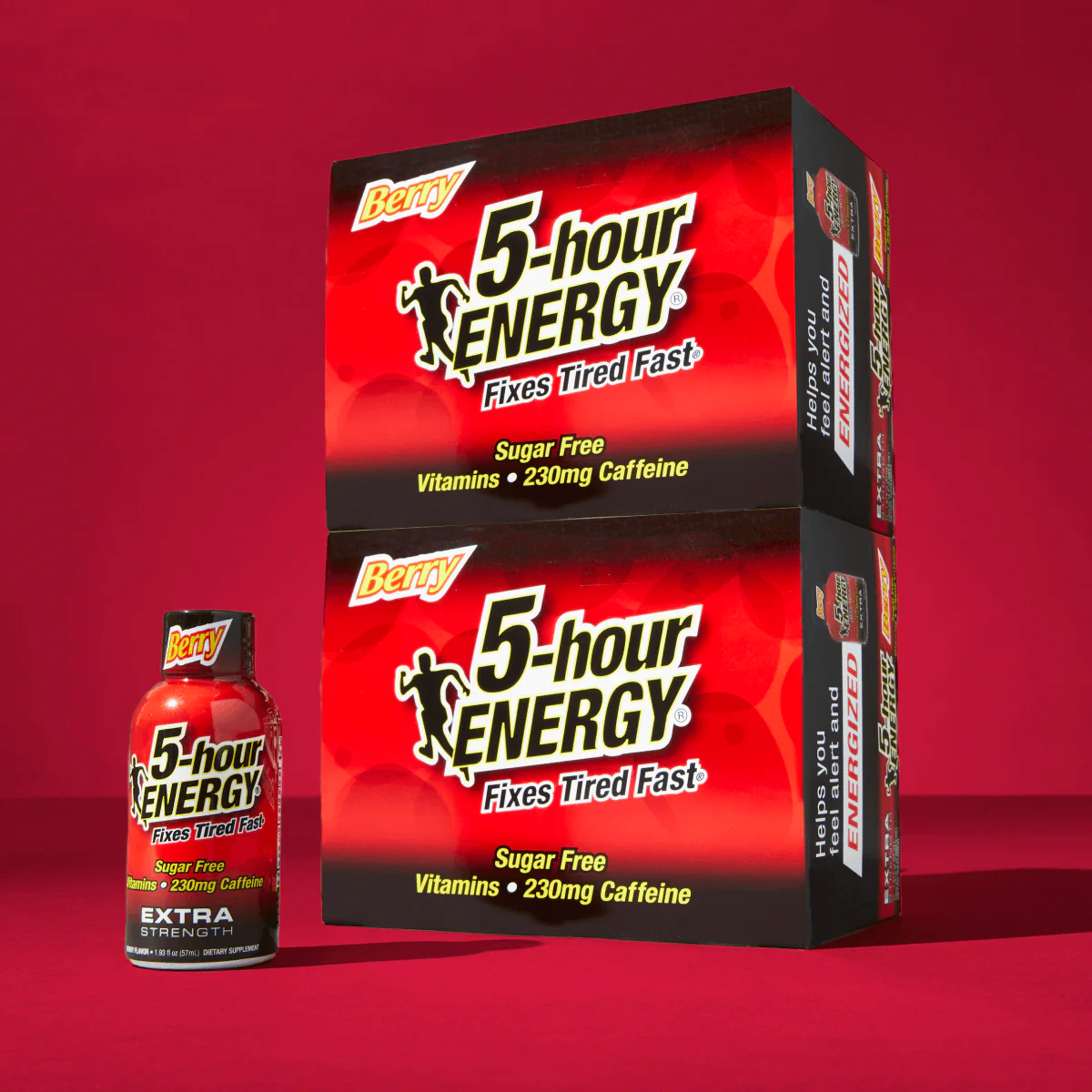 24 Pack 5-hour ENERGY Extra Strength Shots, Berry Flavor Flavor, 1.93 Fl Oz - Image 6
