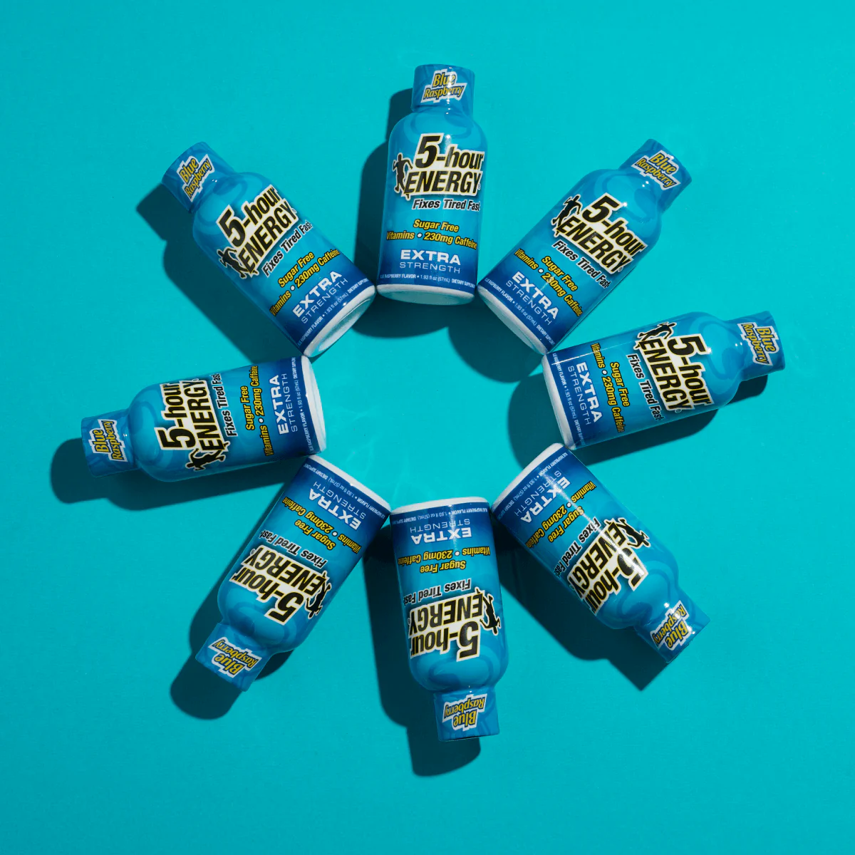 24 Pack 5-hour ENERGY Extra Strength Shots, Blue Raspberry Flavor Flavor, 1.93 Fl Oz - Image 2