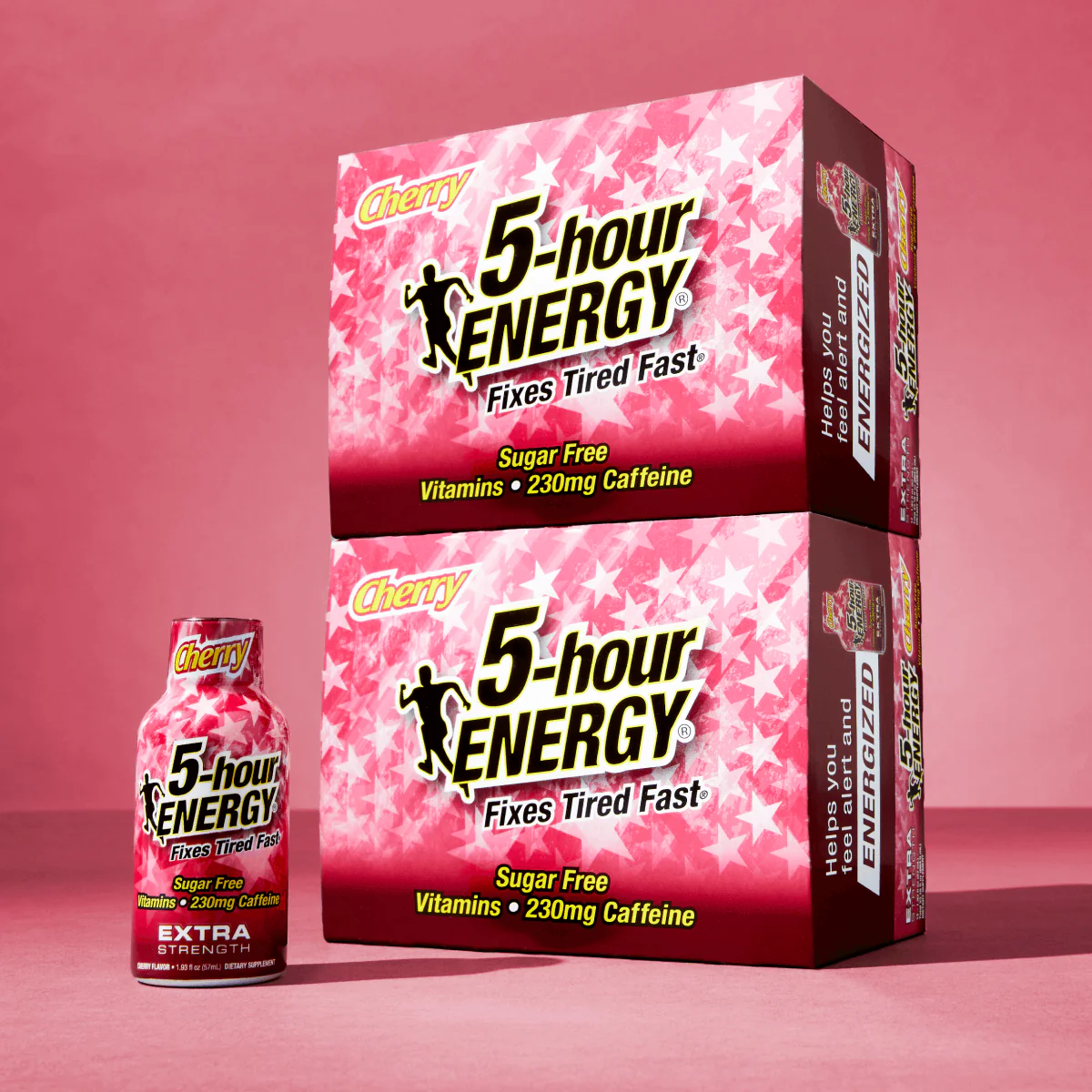 24 Pack 5-hour ENERGY Extra Strength Shots, Cherry Flavor Flavor, 1.93 Fl Oz - Image 6