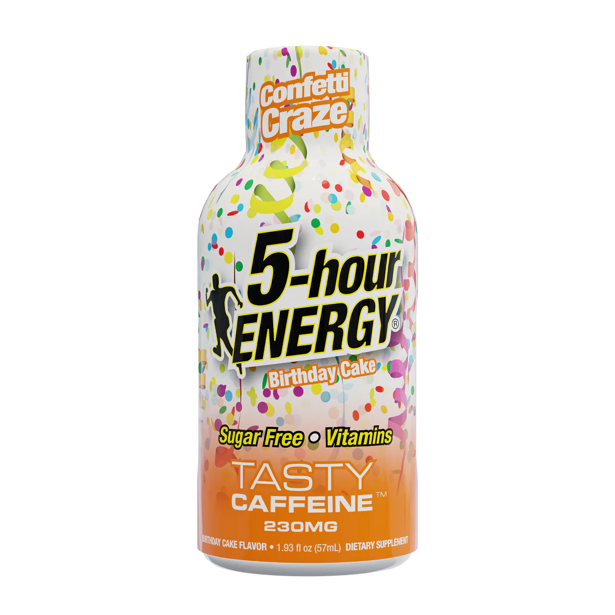 24 pack 5-hour ENERGY Extra Strength Shots, Confetti Craze Flavor, 1.93 Fl Oz