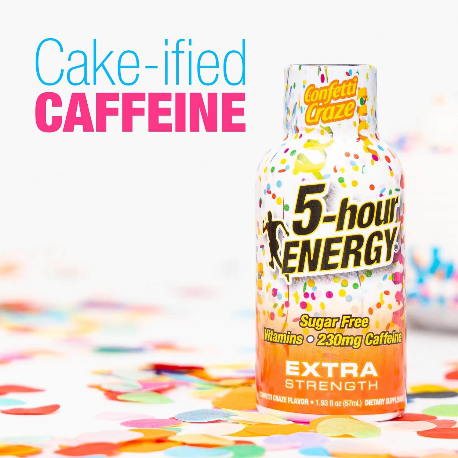 24 pack 5-hour ENERGY Extra Strength Shots, Confetti Craze Flavor, 1.93 Fl Oz - Image 2