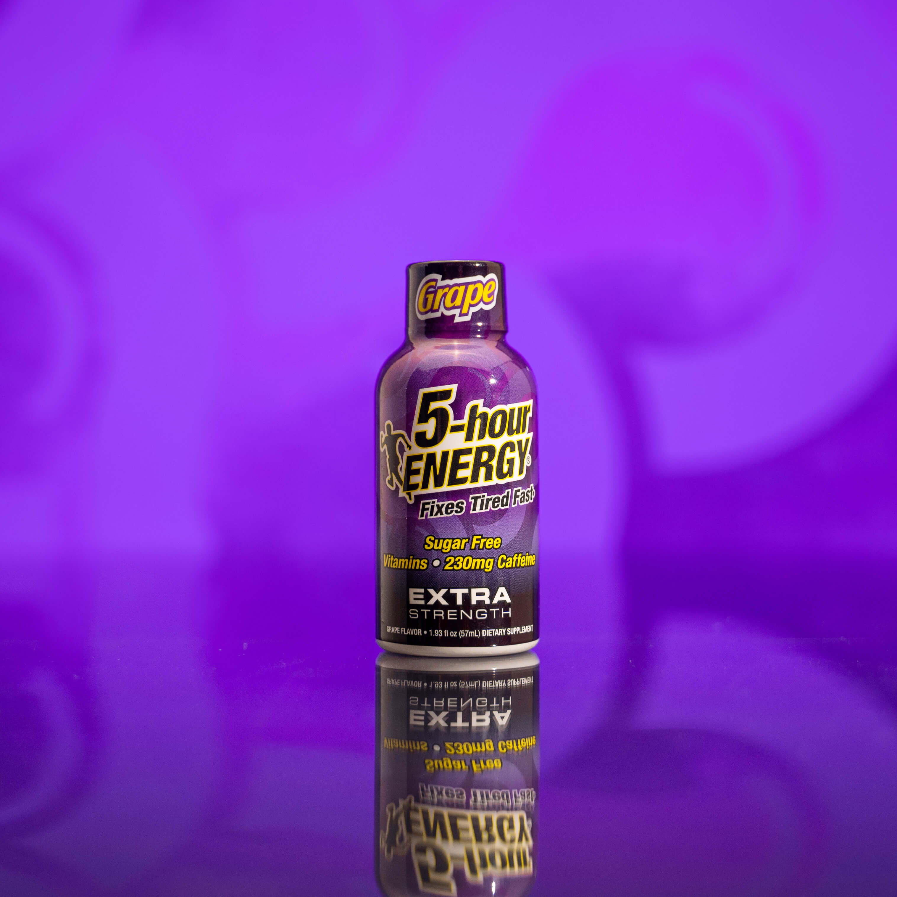 24 Pack 5-hour ENERGY Extra Strength Shots, Grape Flavor Flavor, 1.93 Fl Oz - Image 3
