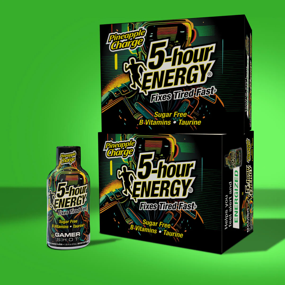 24 Pack 5-hour ENERGY Extra Strength Shots, Pineapple Charge Flavor, 1.93 Fl Oz - Image 6