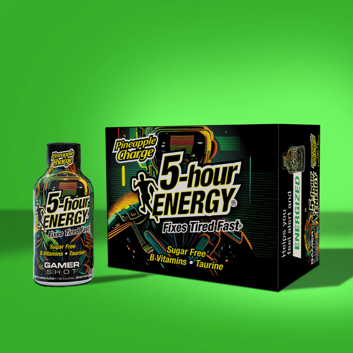 24 Pack 5-hour ENERGY Extra Strength Shots, Pineapple Charge Flavor, 1.93 Fl Oz - Image 7