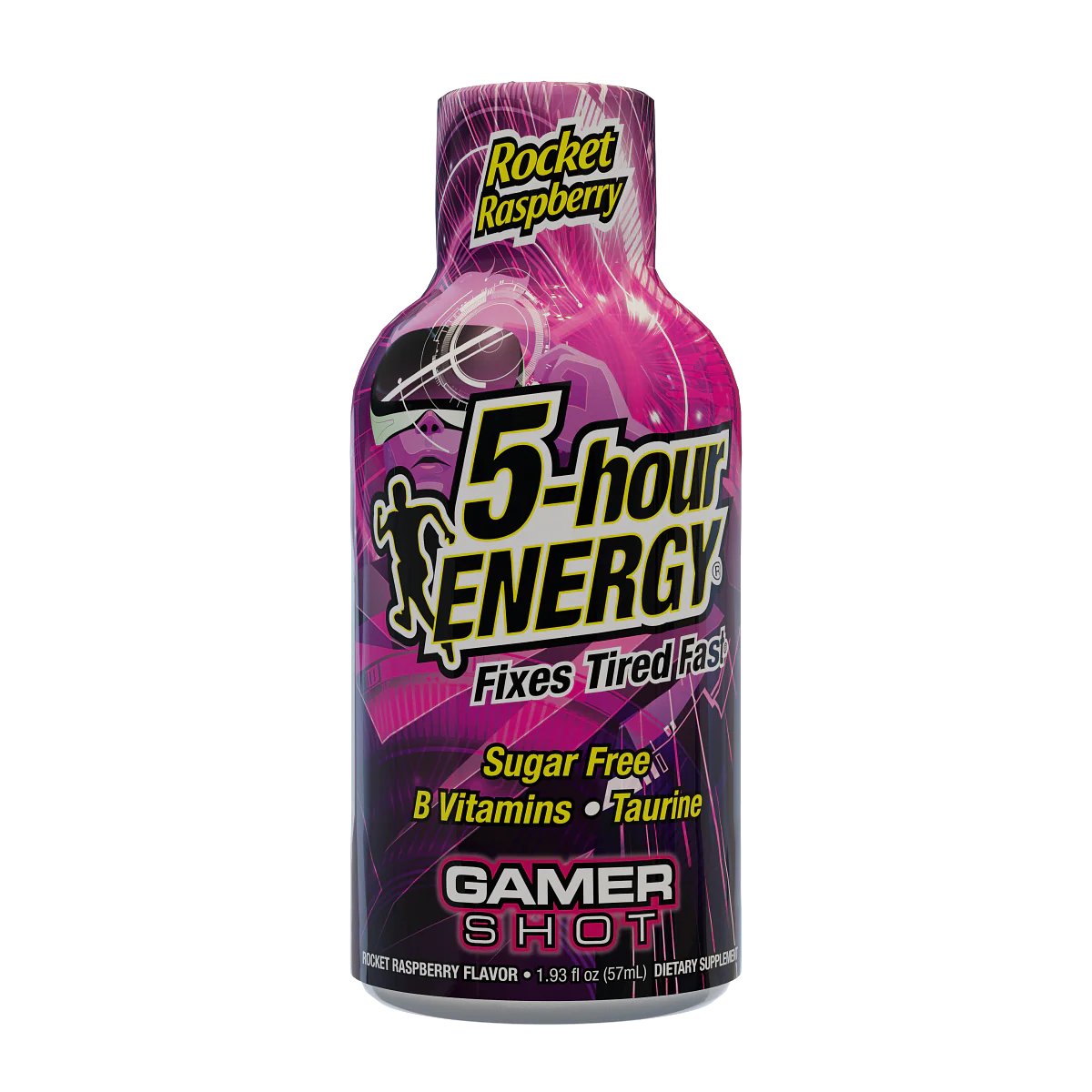 24 Pack 5-hour ENERGY Extra Strength Shots, Rocket Raspberry Flavor, 1.93 Fl Oz