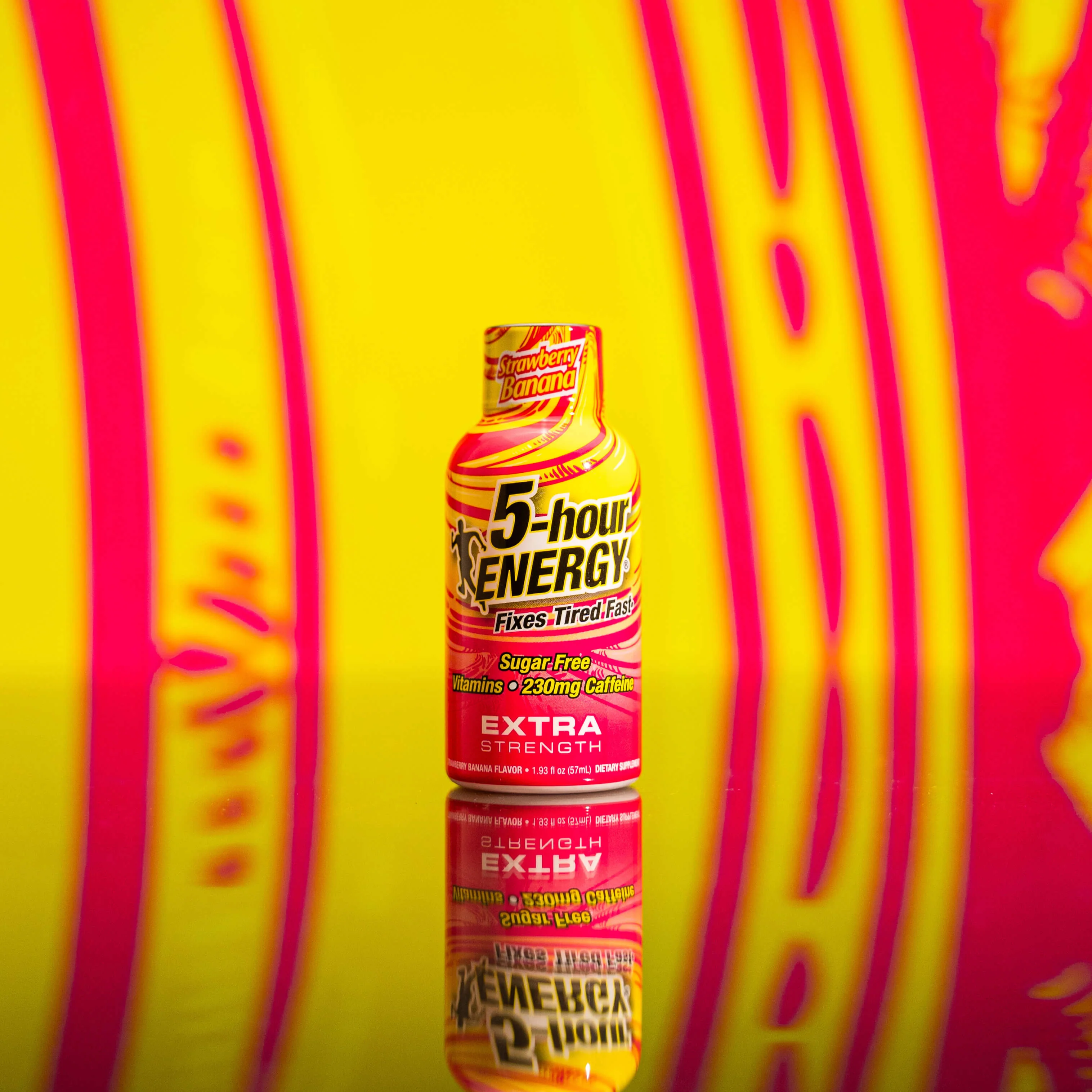 24 Pack 5-hour ENERGY Extra Strength Shots, Strawberry Banana Flavor Flavor, 1.93 Fl Oz - Image 5