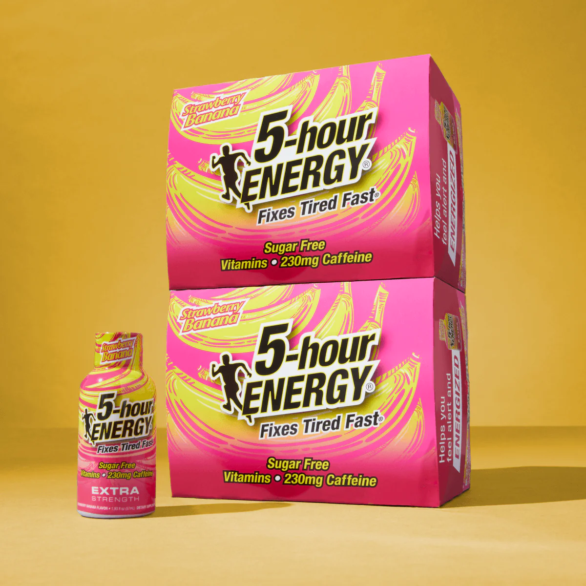 24 Pack 5-hour ENERGY Extra Strength Shots, Strawberry Banana Flavor Flavor, 1.93 Fl Oz - Image 6