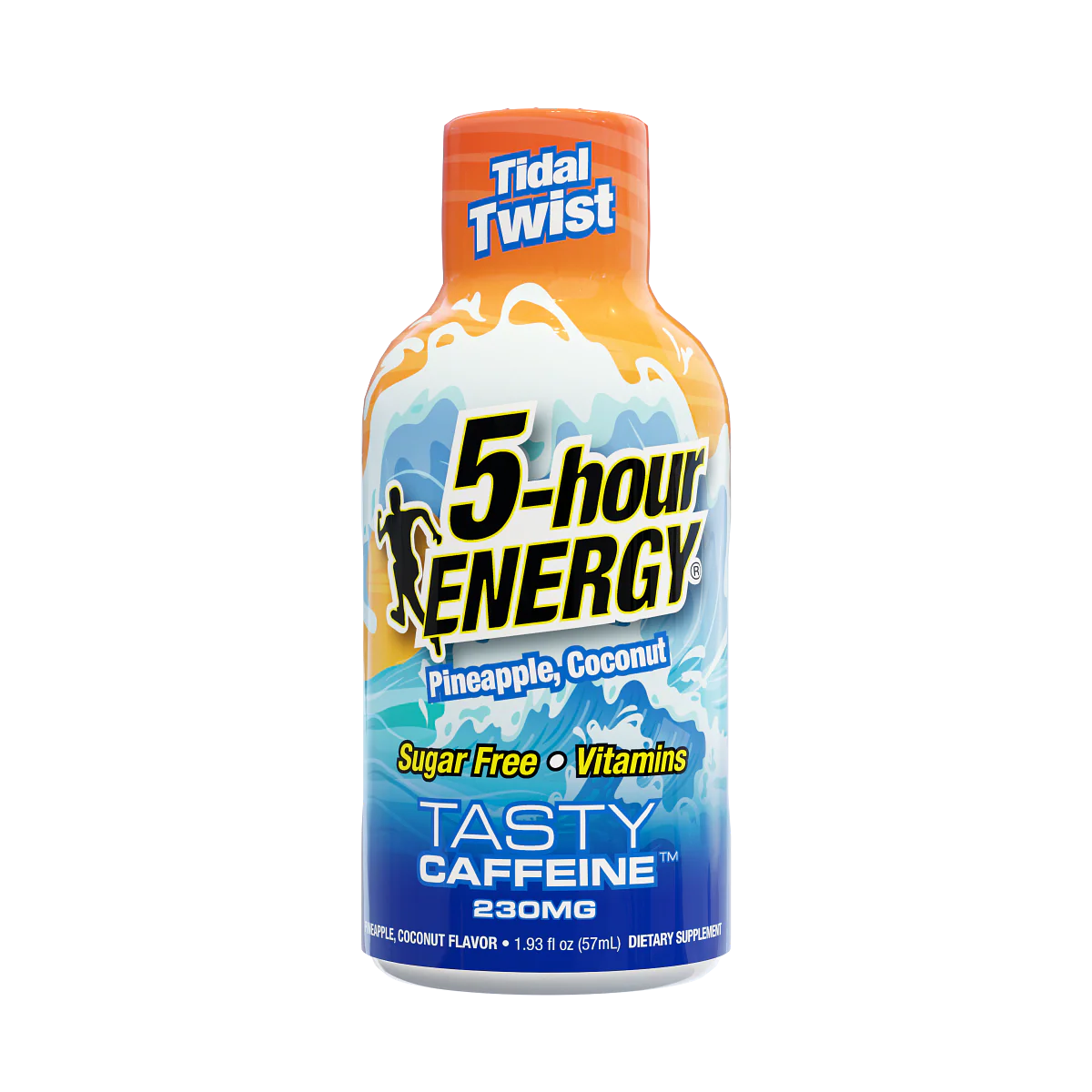 24 Pack 5-hour ENERGY Extra Strength Shots, Tidal Twist Flavor, 1.93 Fl Oz