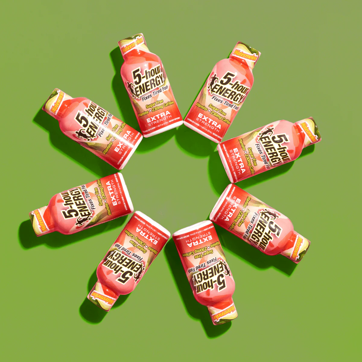 24 Pack 5-hour ENERGY Extra Strength Shots, Watermelon Flavor Flavor, 1.93 Fl Oz - Image 2