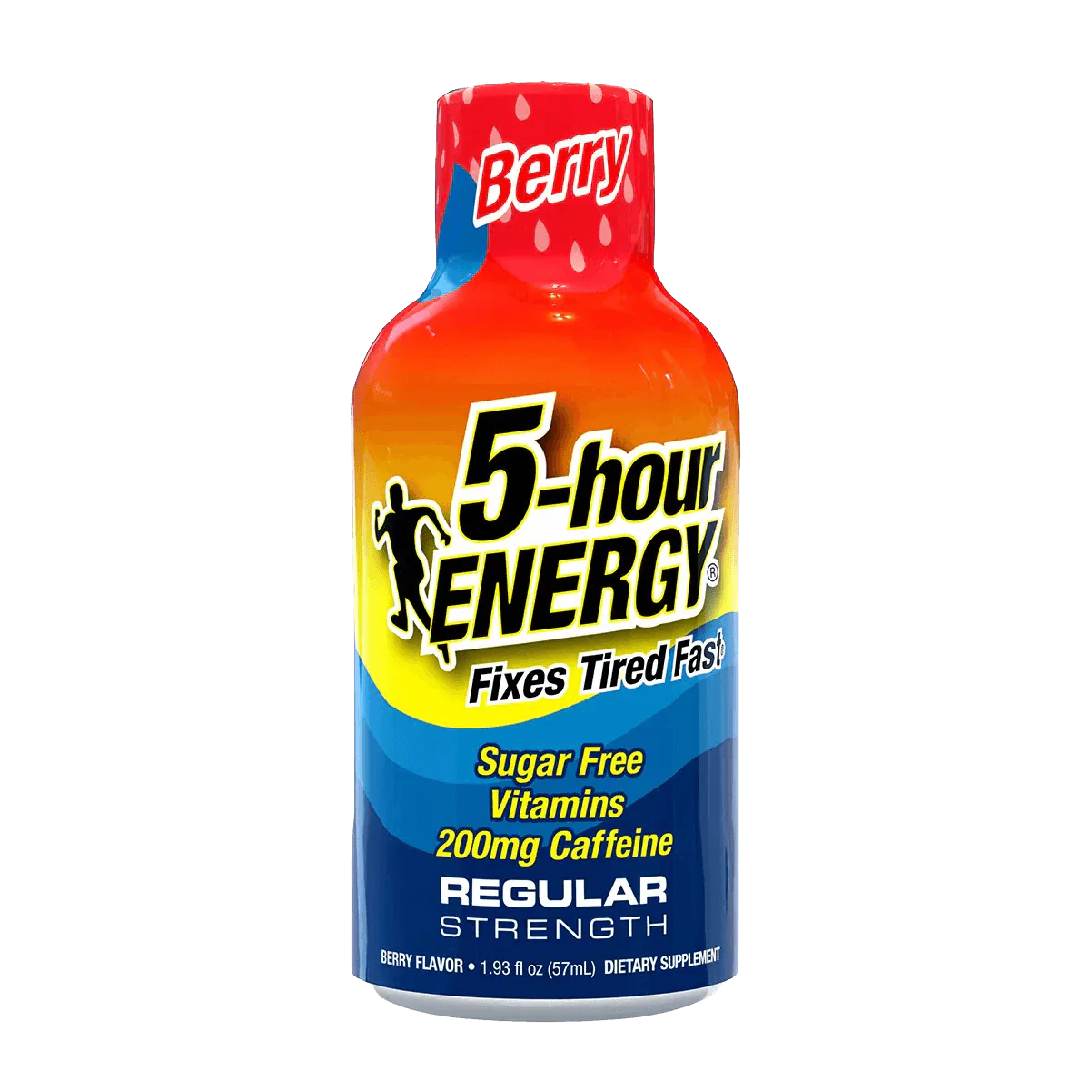 24 Pack 5-hour ENERGY Regular Strength Shots, Berry Flavor 1.93 Fl Oz
