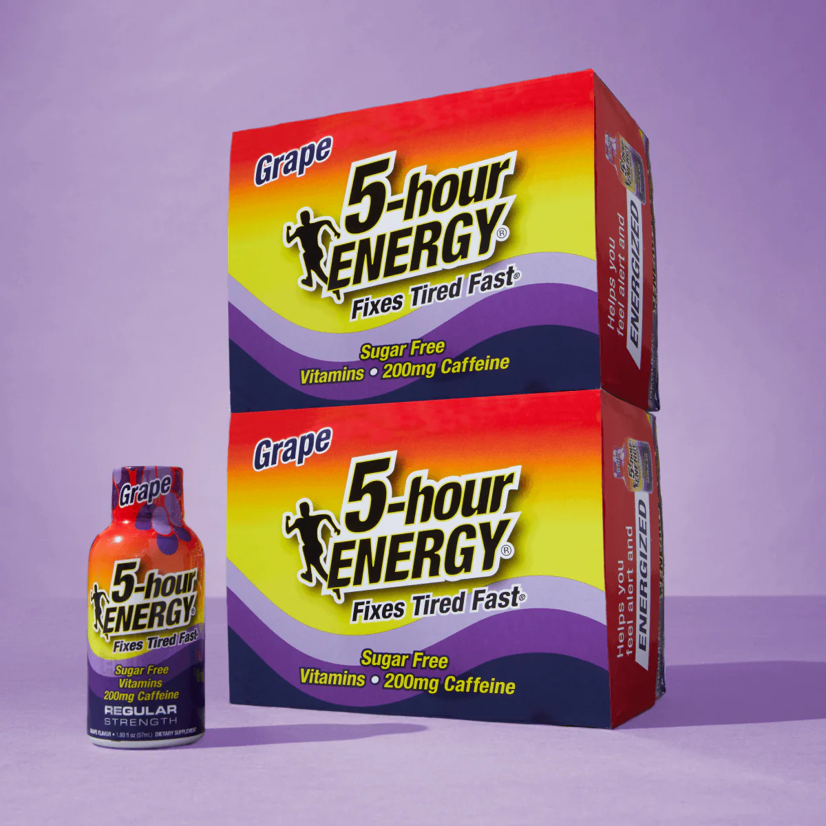24 Pack 5-hour ENERGY Regular Strength Shots, Grape Flavor 1.93 Fl Oz - Image 6