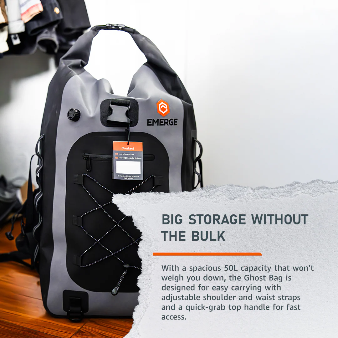 50L Dry Bag - The Ghost - Image 3