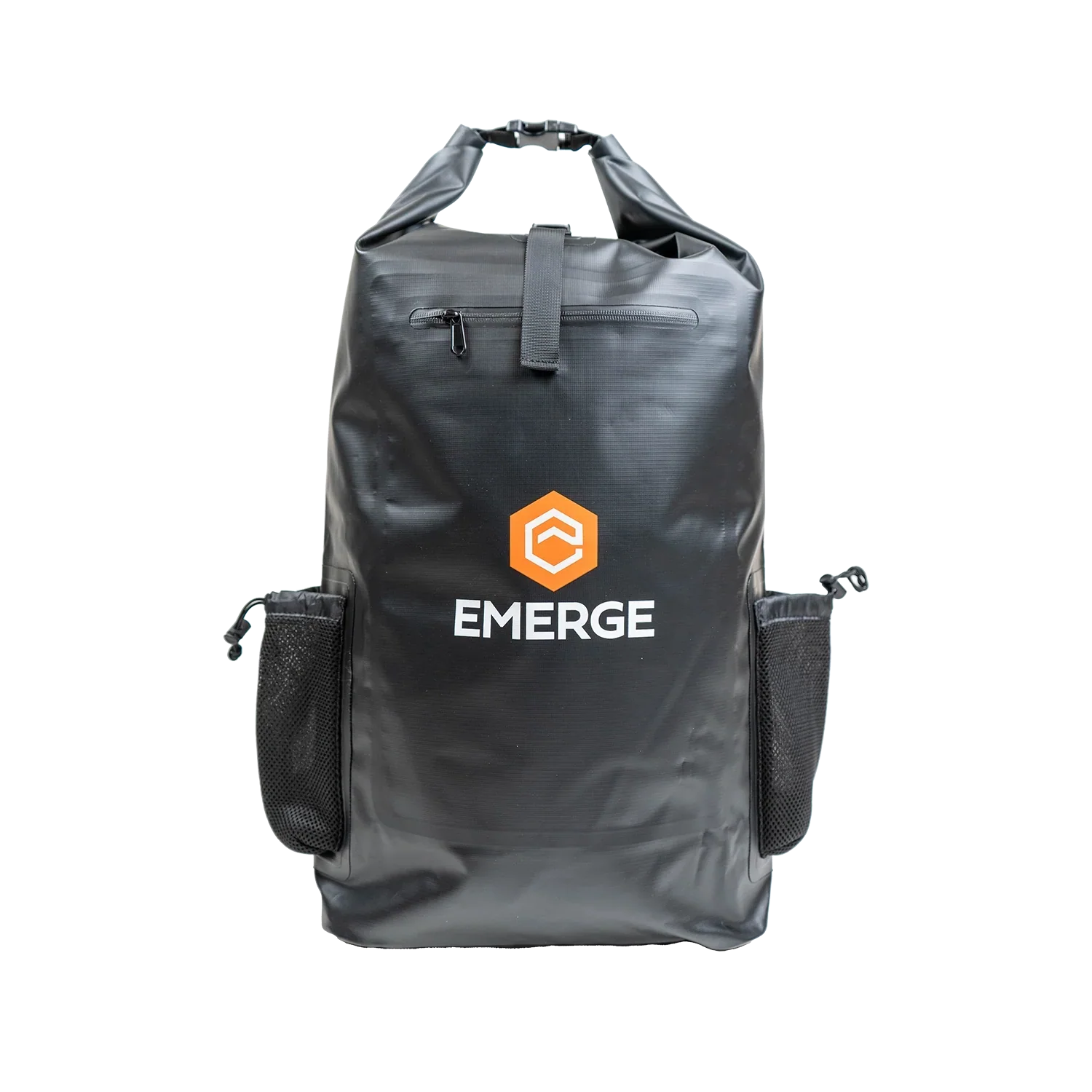 50L Heavy Duty Dry Bag w/ Straps - Black