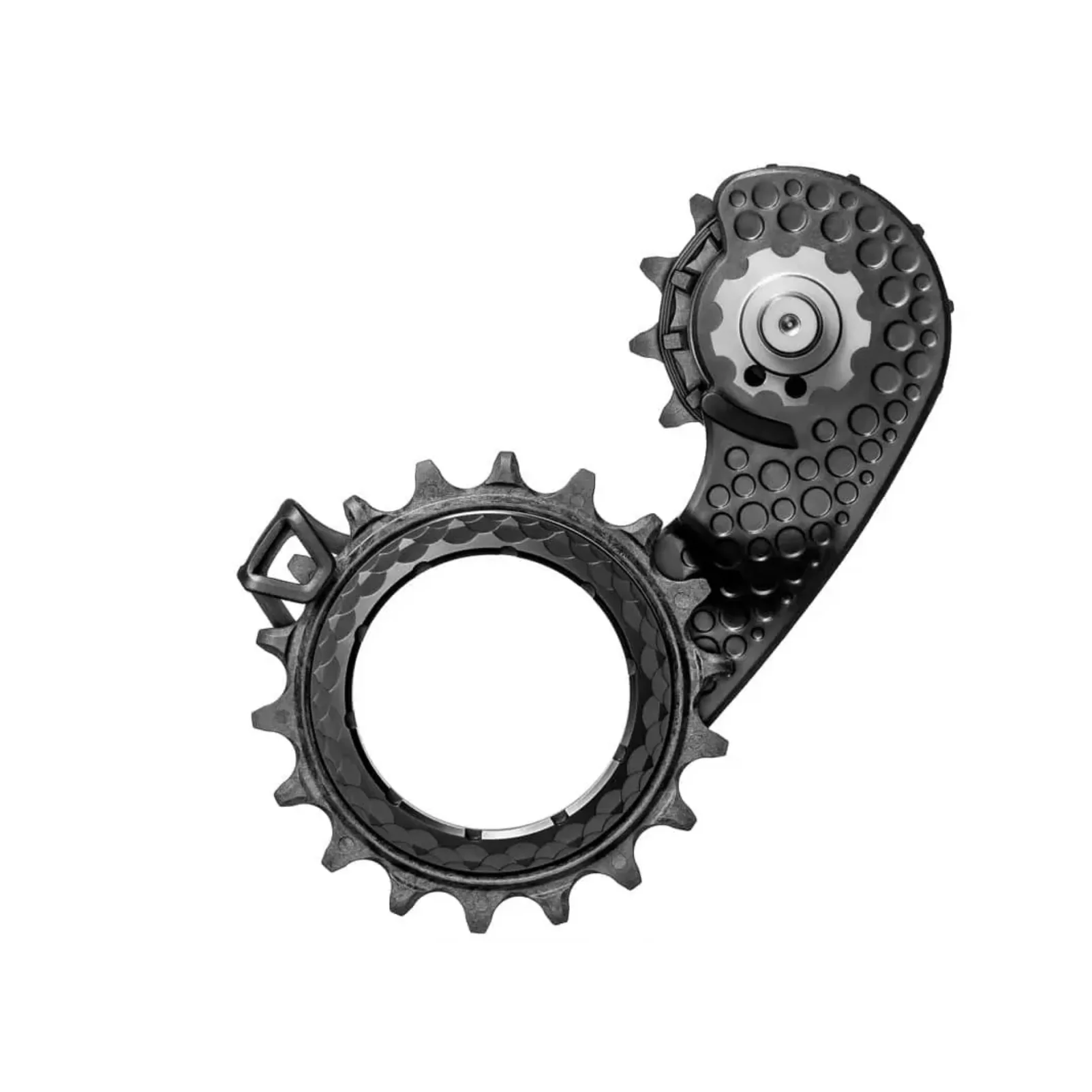 absoluteBLACK HOLLOWcage Oversized Derailleur Pulley Cage - For Shimano Dura-Ace 9250  Full Ceramic Bearings Carbon Cage BLK