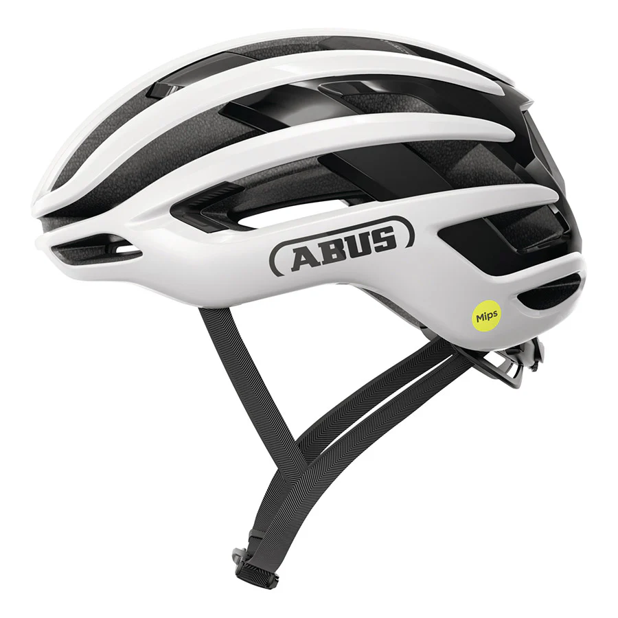 Abus AirBreaker 2.0 MIPS Helmet - Shiny White Large