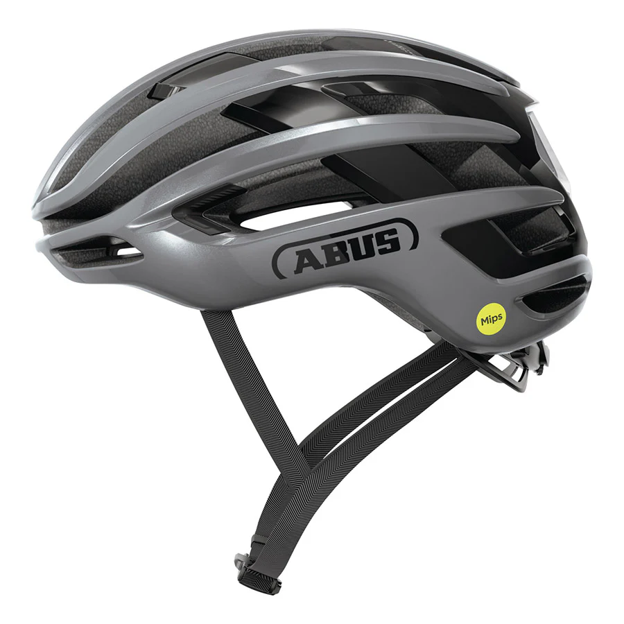 Abus AirBreaker 2.0 MIPS Helmet S 51 - 55cm Graphite Silver