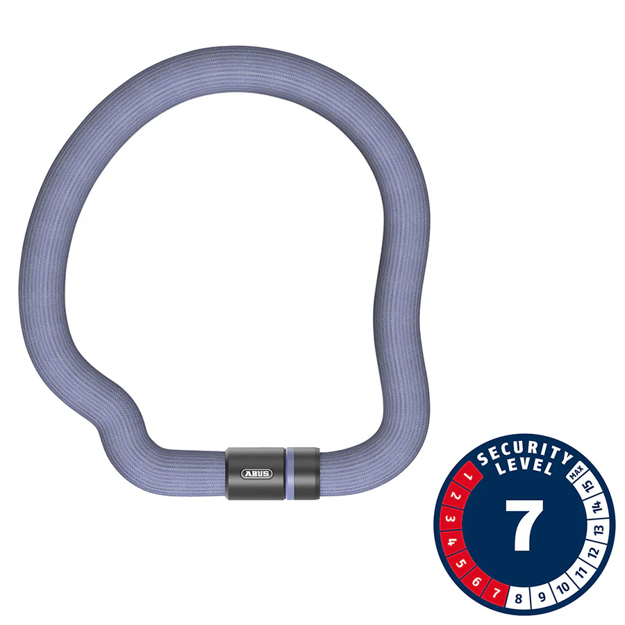 Abus Goose 6206K Chain Lock Key 6mm 110cm 3.6' Grey