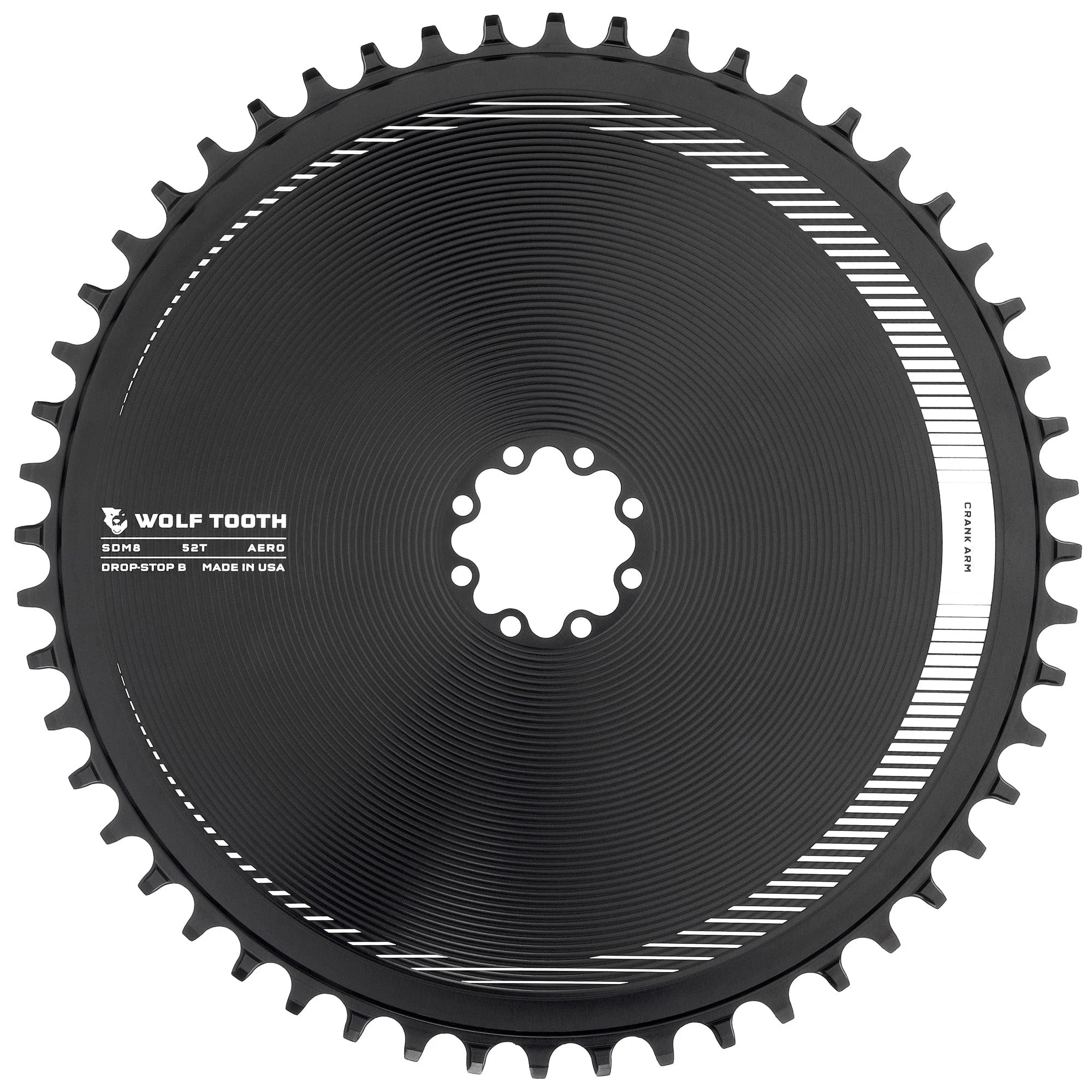 Aero Direct Mount Chainring for SRAM 8-Bolt Gravel / Road Cranks - Image 10