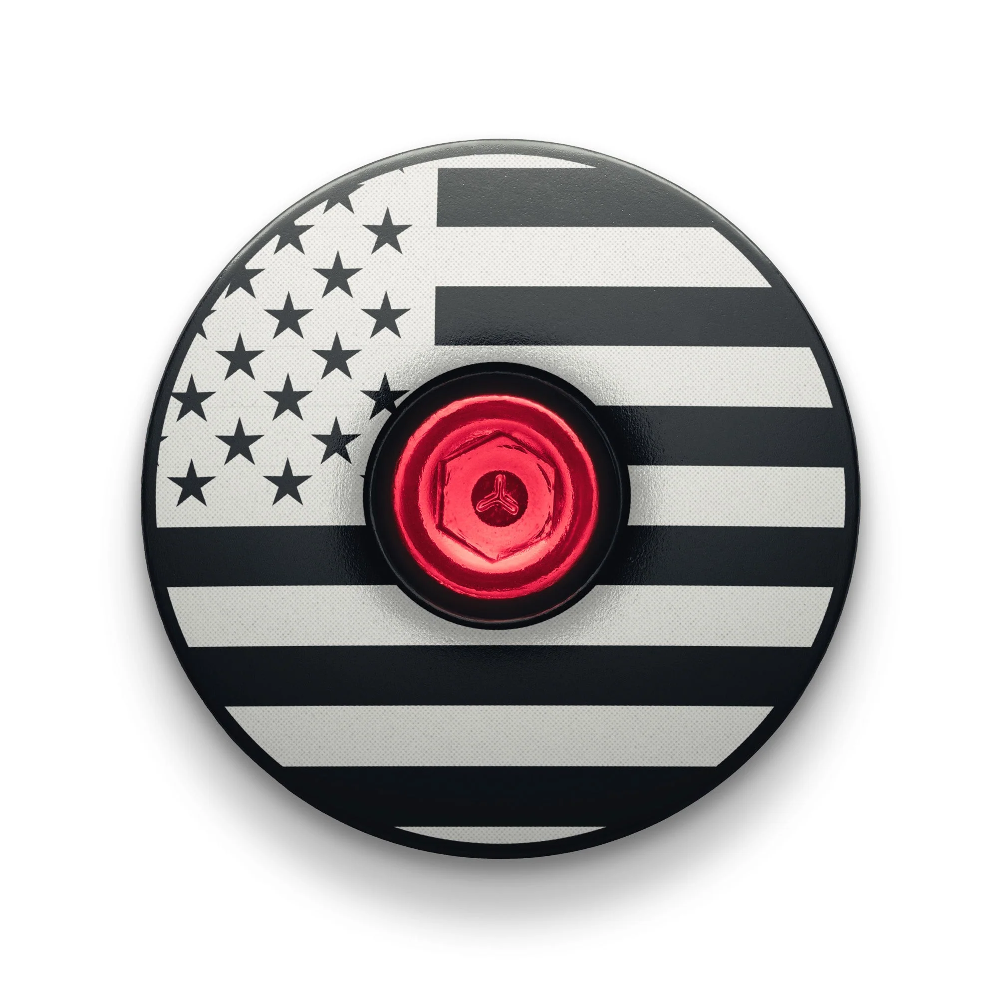 American Flag Custom Bike Headset Cap - Image 3