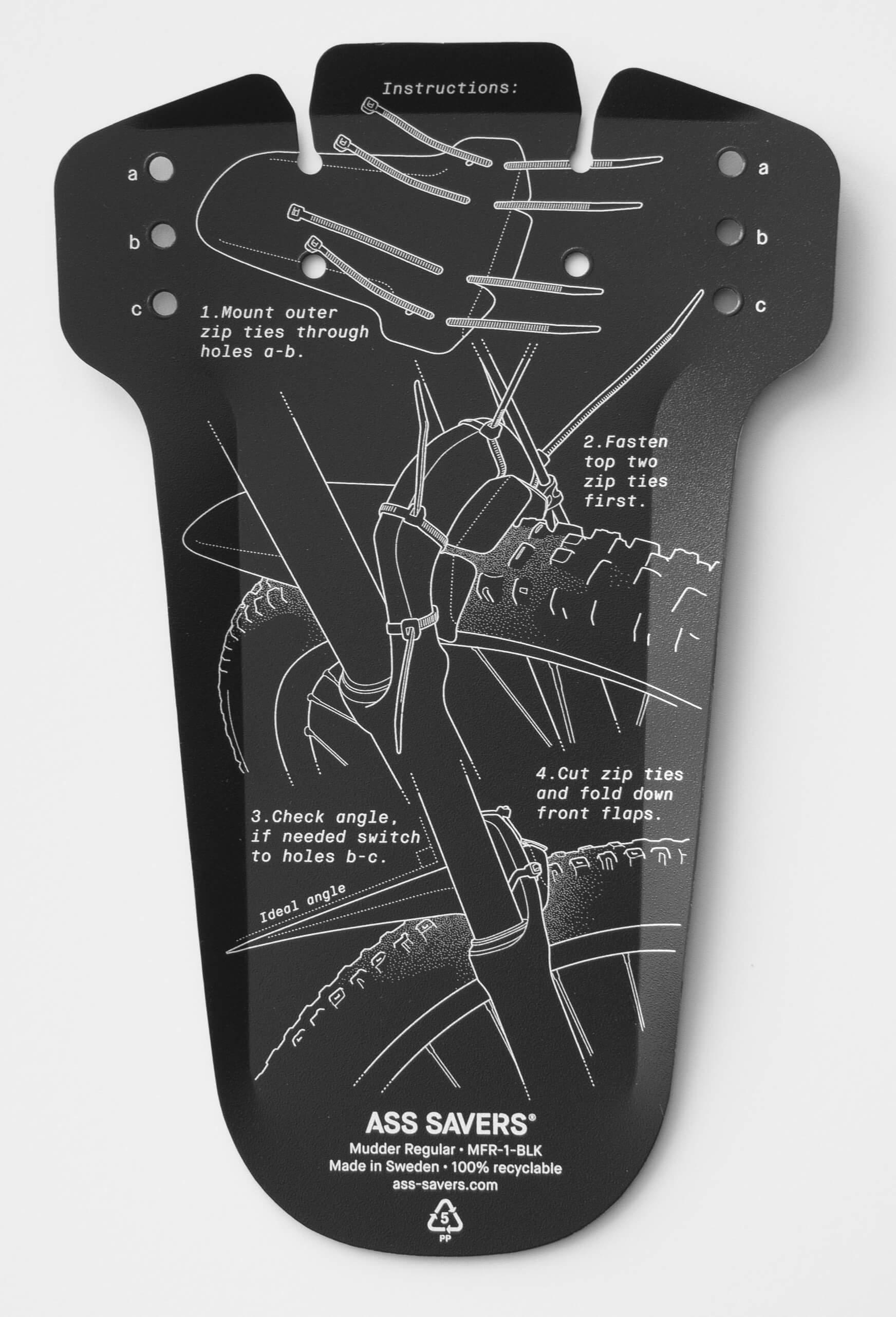 ASS SAVERS - Mudder Regular - Front Fender - Image 9