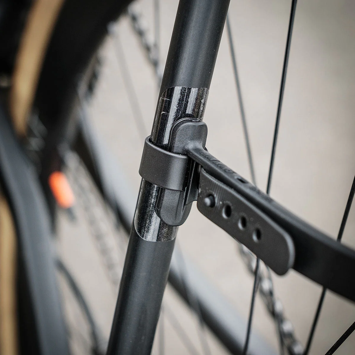 Ass Savers Win Wing 2 Gravel Rear Mudguard w/ Black Wishbone - Image 18
