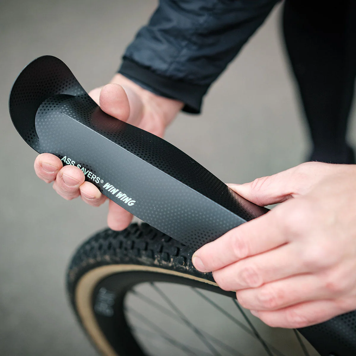Ass Savers Win Wing 2 Gravel Rear Mudguard w/ Black Wishbone - Image 22