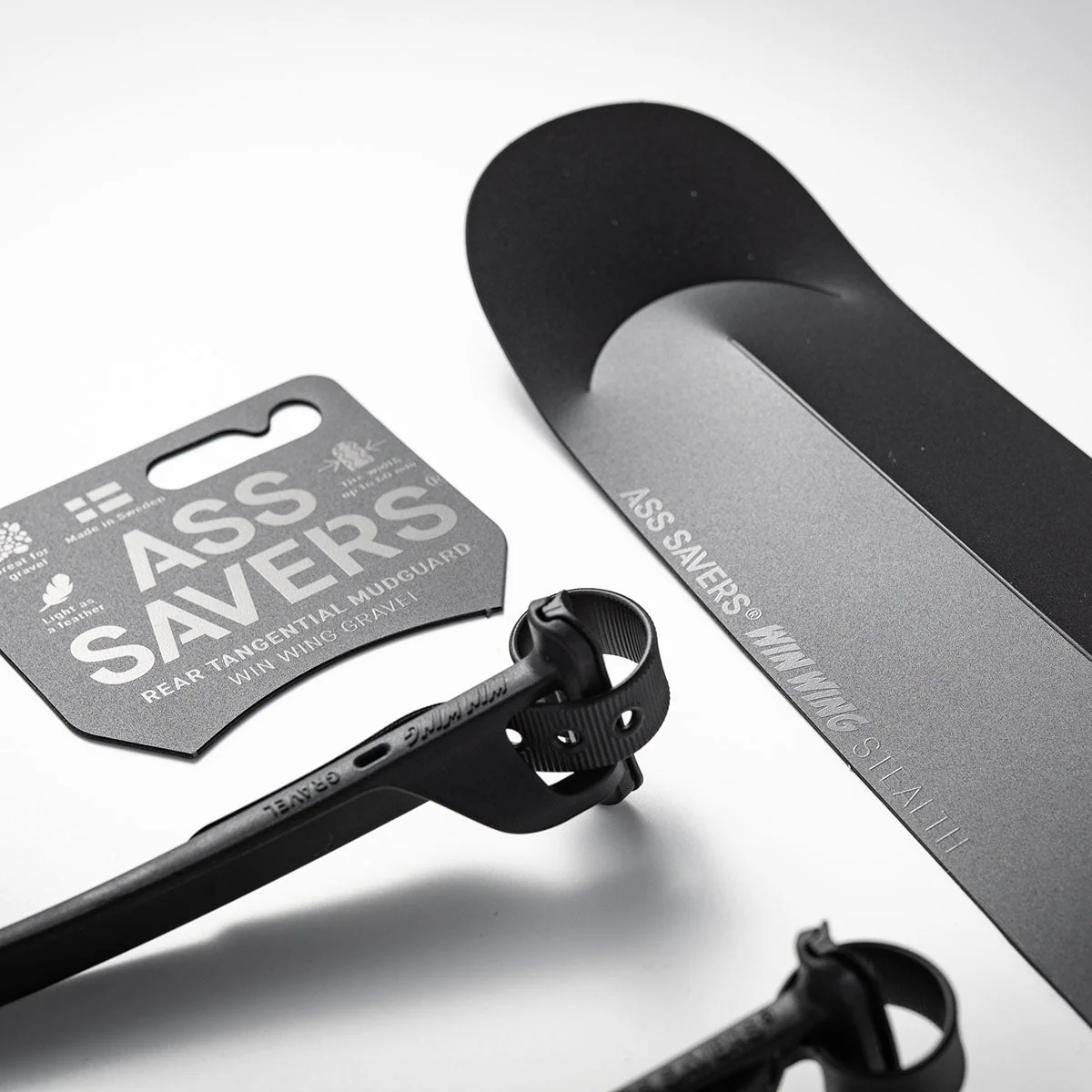 Ass Savers Win Wing 2 Gravel Rear Mudguard w/ Black Wishbone - Image 28