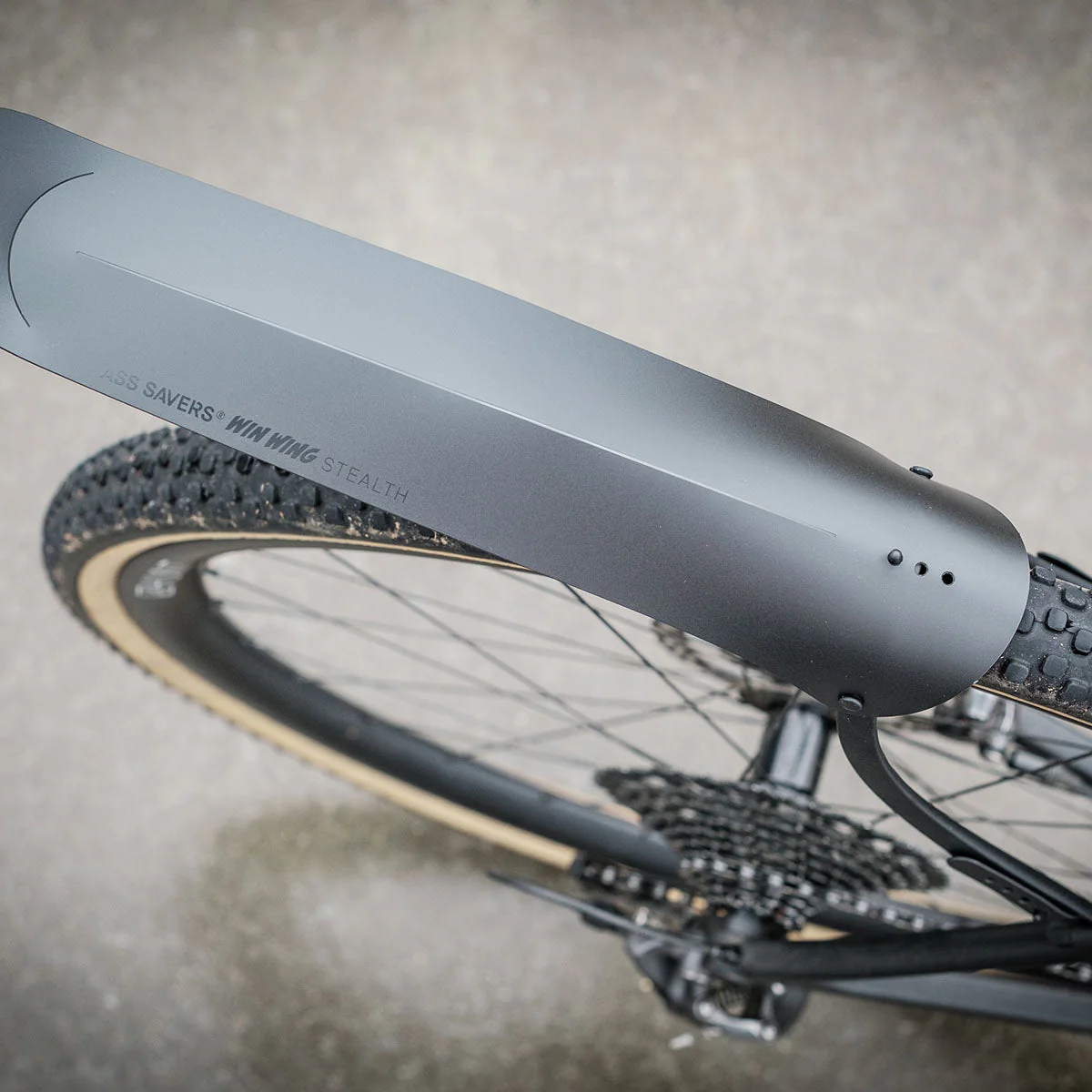 Ass Savers Win Wing 2 Gravel Rear Mudguard w/ Black Wishbone - Image 35