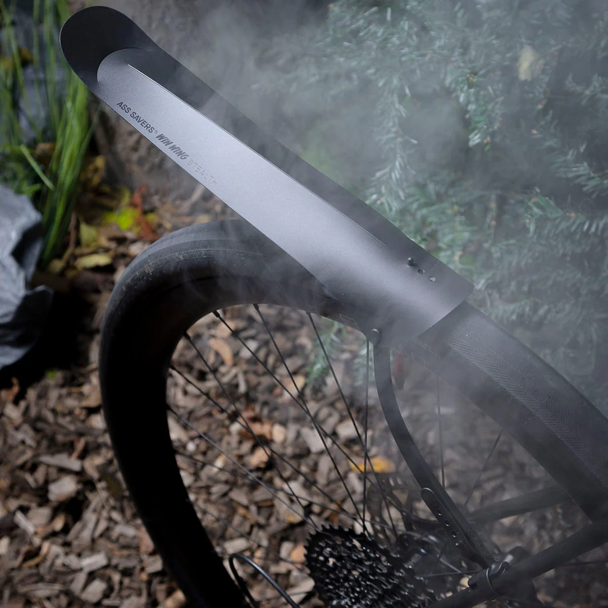 Ass Savers Win Wing 2 Gravel Rear Mudguard w/ Black Wishbone - Image 38