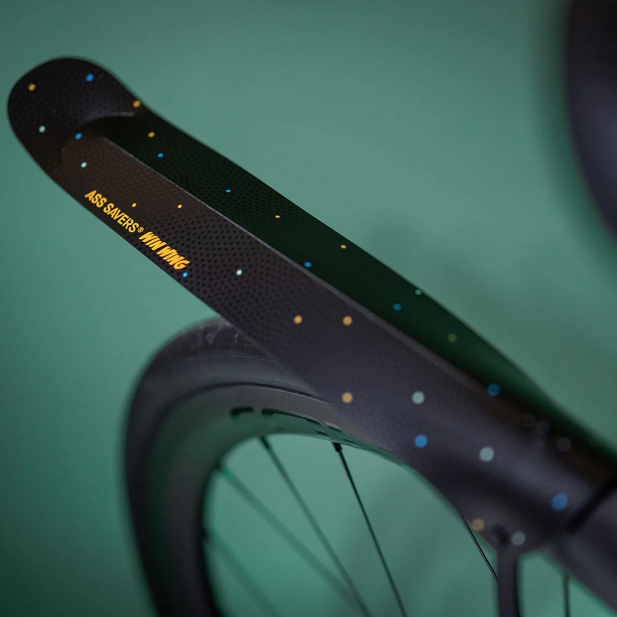 Ass Savers Win Wing 2 Road Rear Mudguard w/ Black Wishbone - Image 38