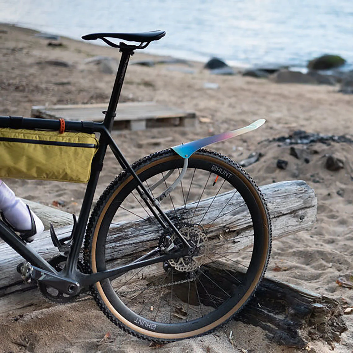 Ass Savers Win Wing Gravel Rear Mudguard w/ Grey Wishbone - Image 12