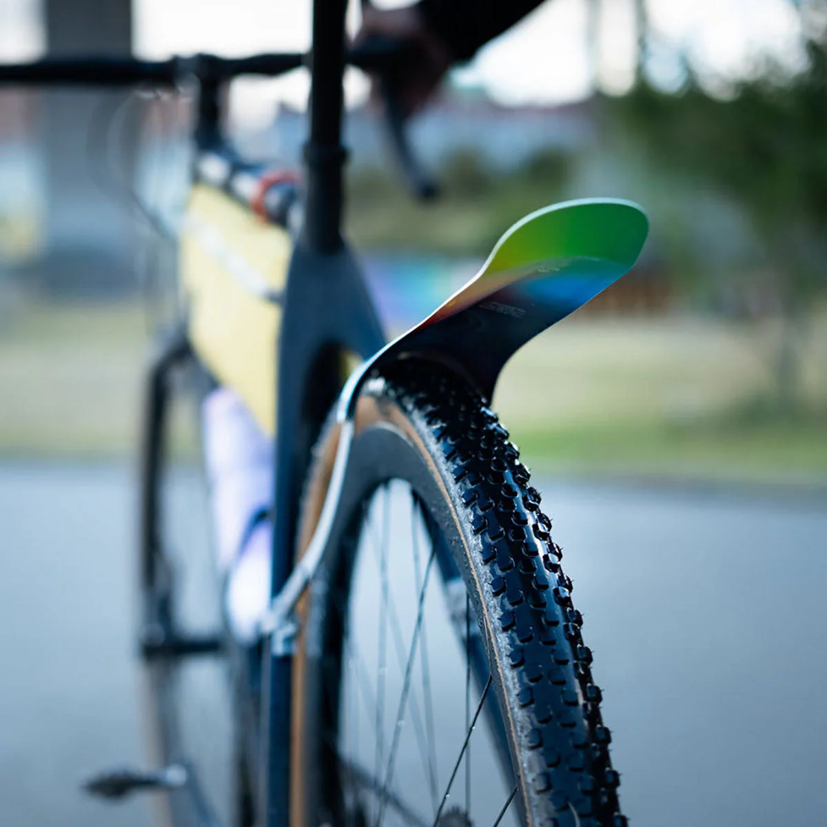 Ass Savers Win Wing Gravel Rear Mudguard w/ Grey Wishbone - Image 13