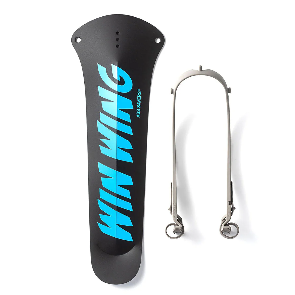 Ass Savers Win Wing Gravel Rear Mudguard w/ Grey Wishbone - Image 3