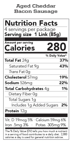 Bacon Sausage 6 Pack - Single Flavor - Image 12