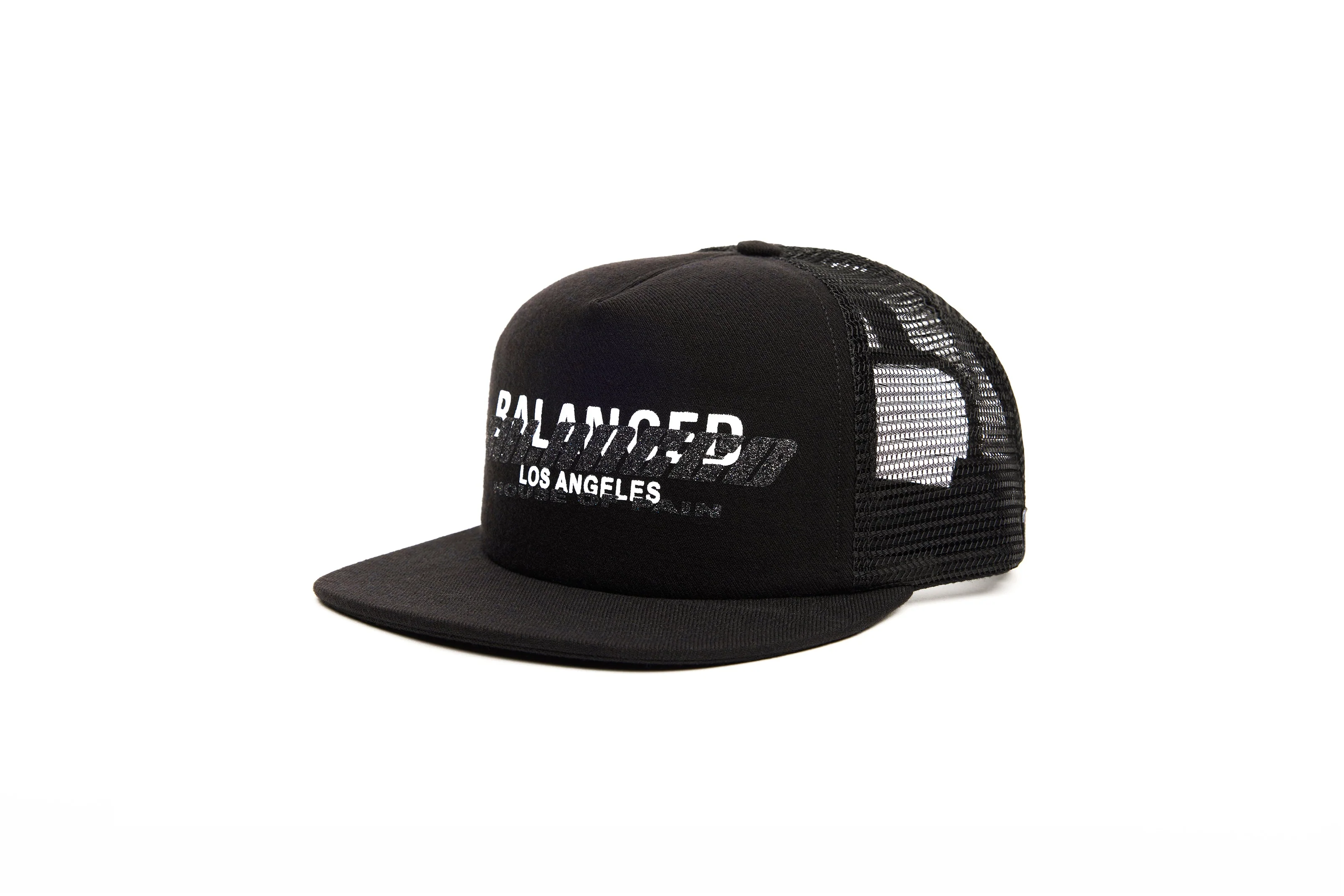 Balanced HP Flat Brim Trucker Noir - Image 2