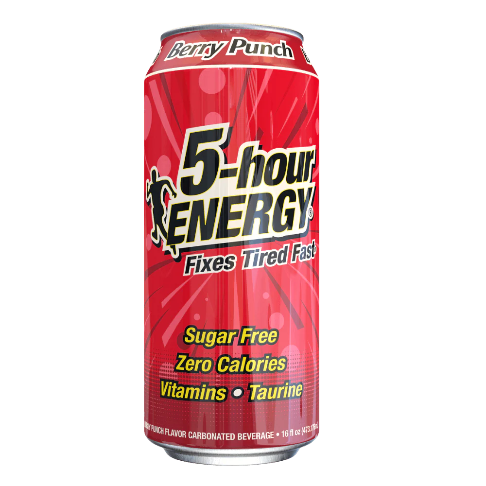 Berry Punch Flavor Extra Strength 5-hour ENERGY Drink 12-pack