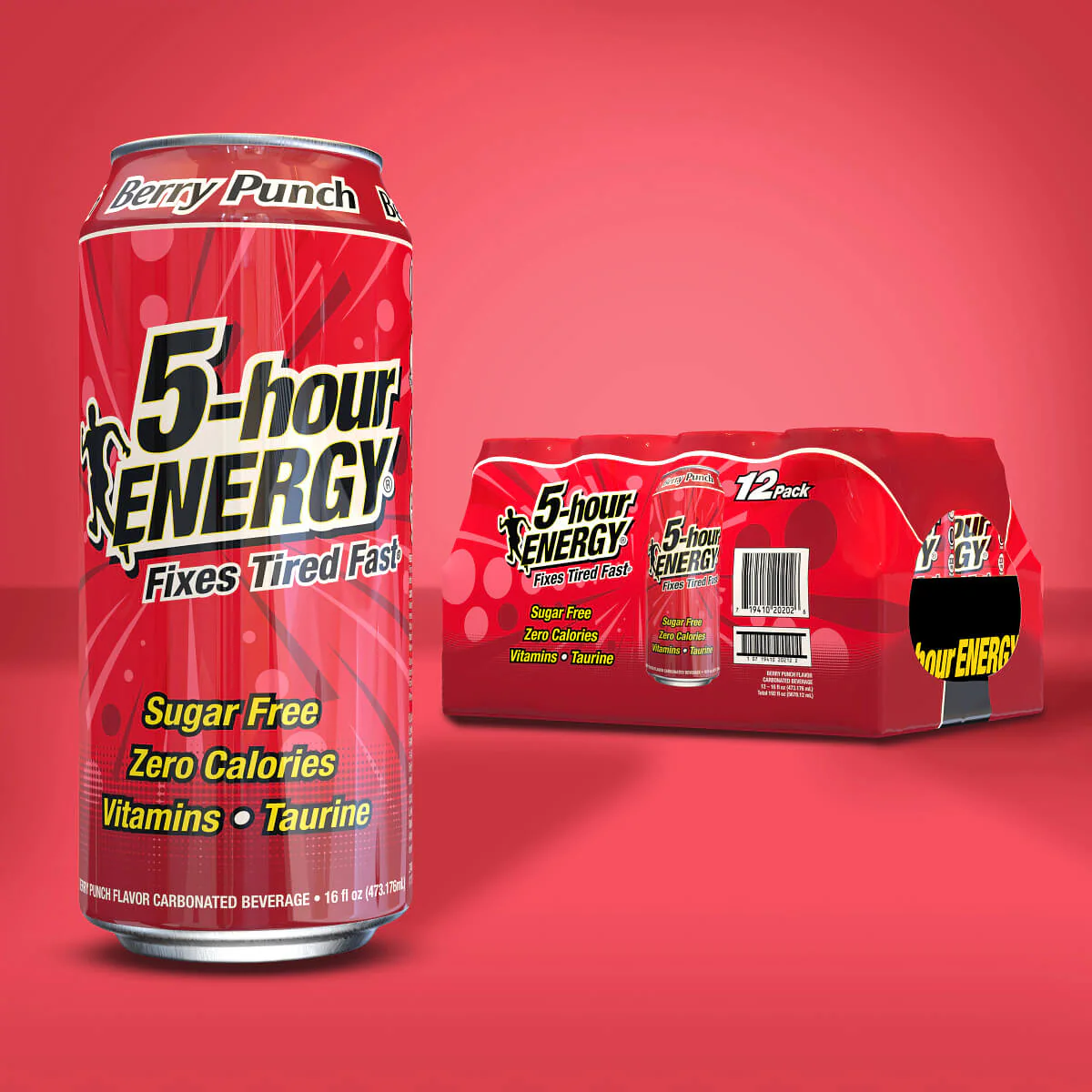 Berry Punch Flavor Extra Strength 5-hour ENERGY Drink 12-pack - Image 2