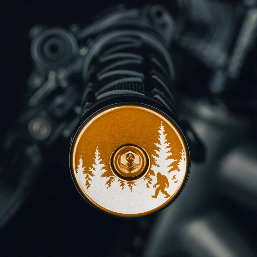 Bigfoot Hiding - Bicycle Handle Bar End Plugs - Image 7