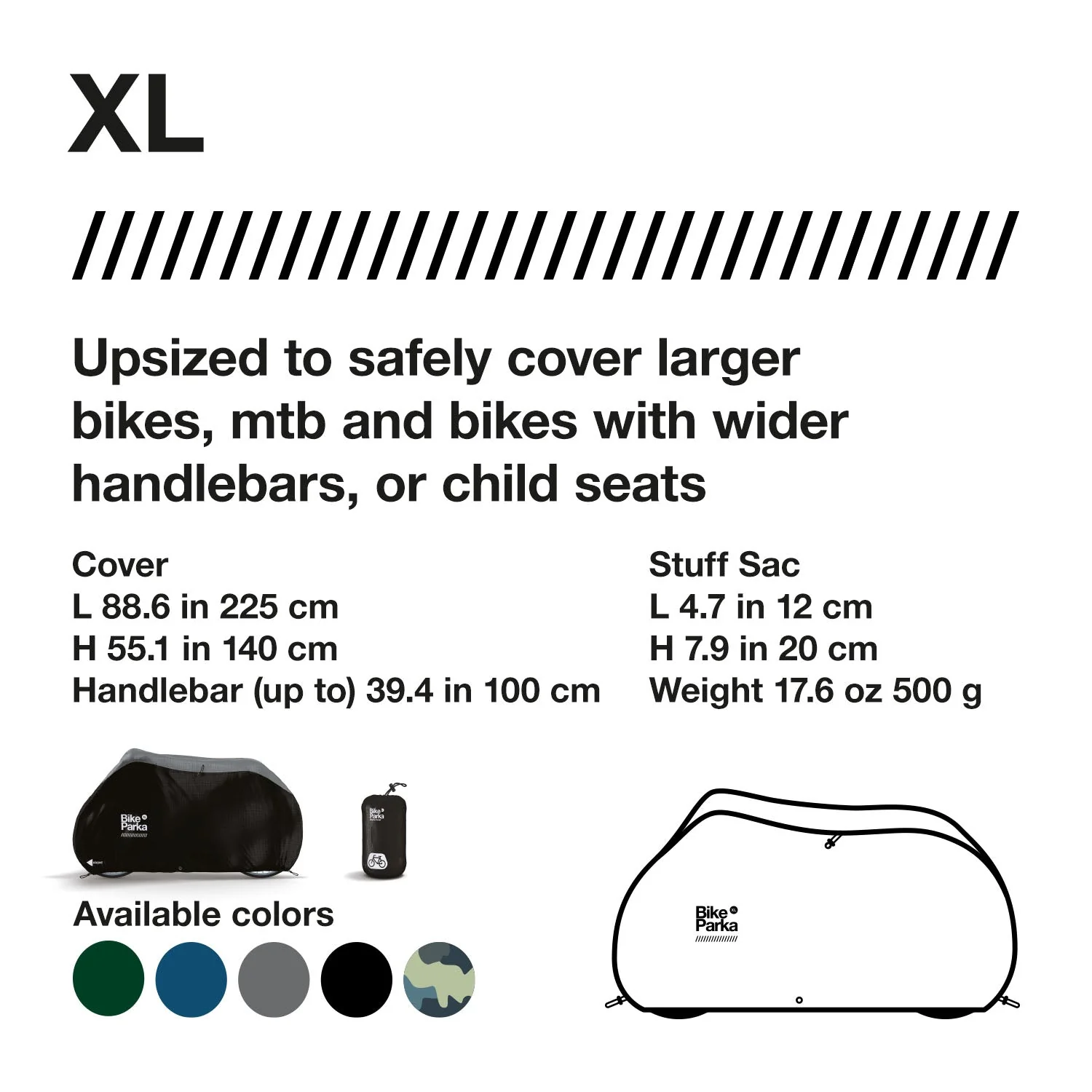BikeParka - Bike Covers - XL/MTB - Image 12