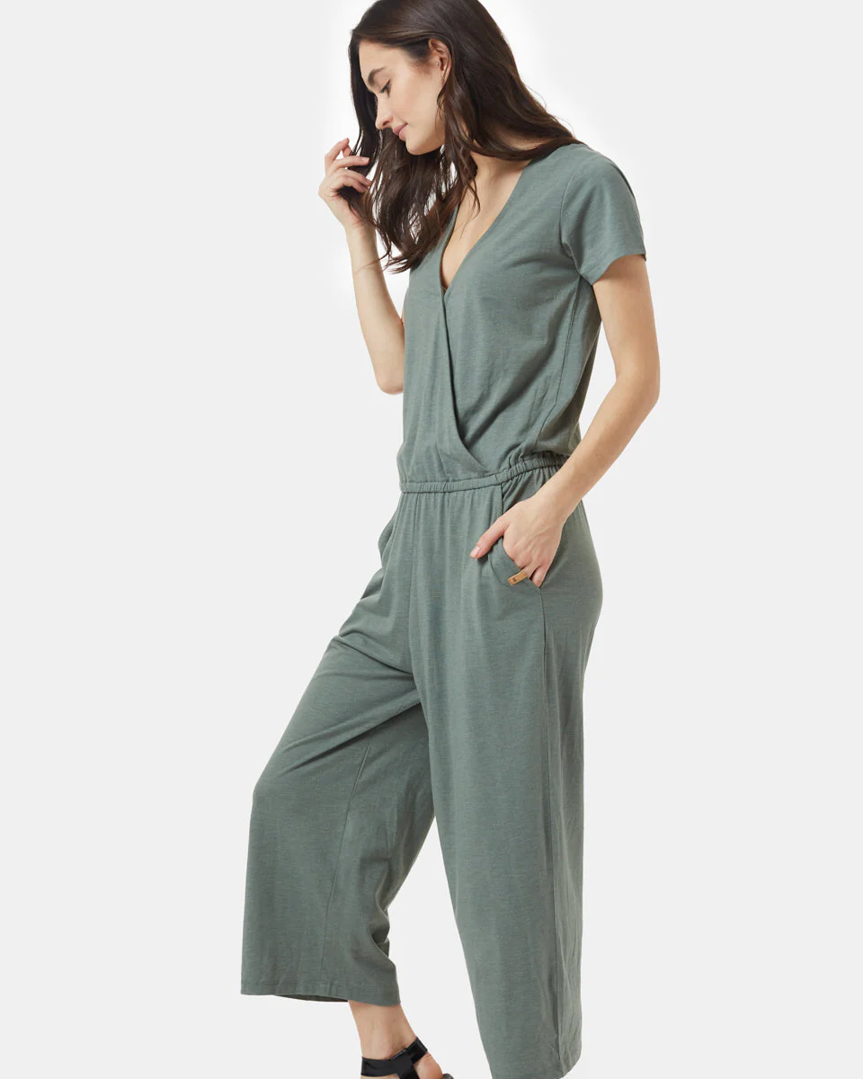 Blakely Shortsleeve Knit Jumpsuit - Image 2