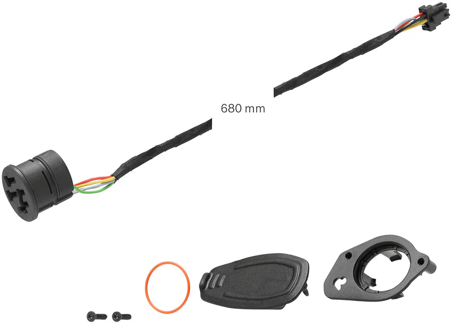 Bosch Charging Socket Kit For PowerTube 680mm BCH289 - Bosch eBike System 2