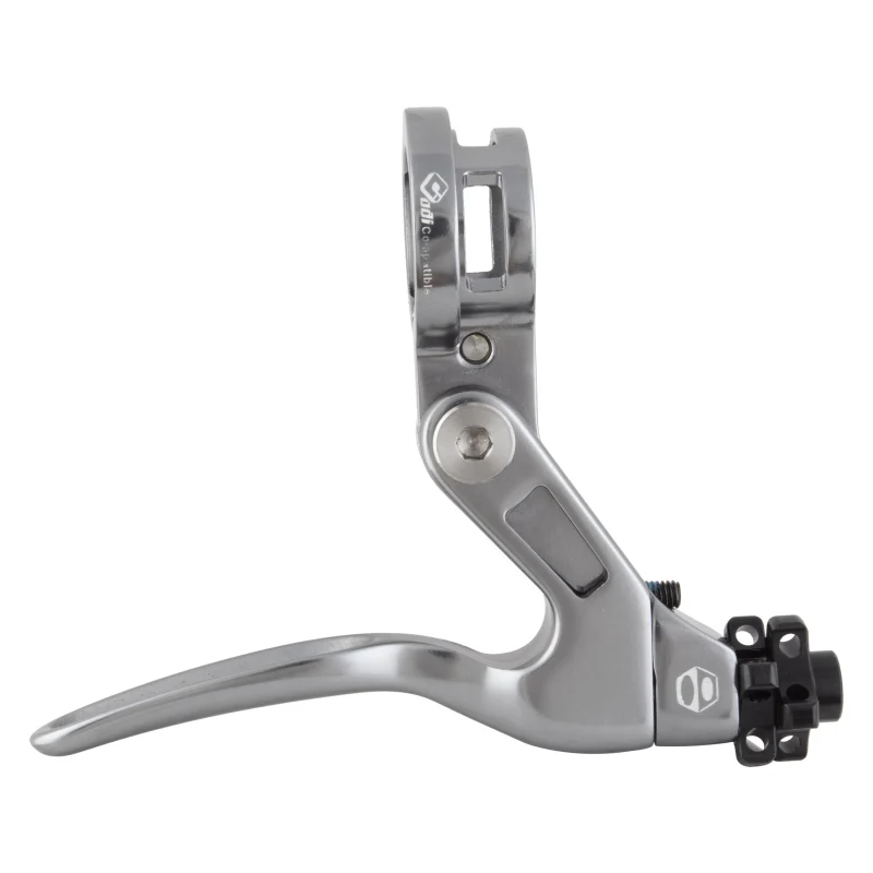 Box components Box One Genius Brake Lever Gun Metal RH Short Linear Pull