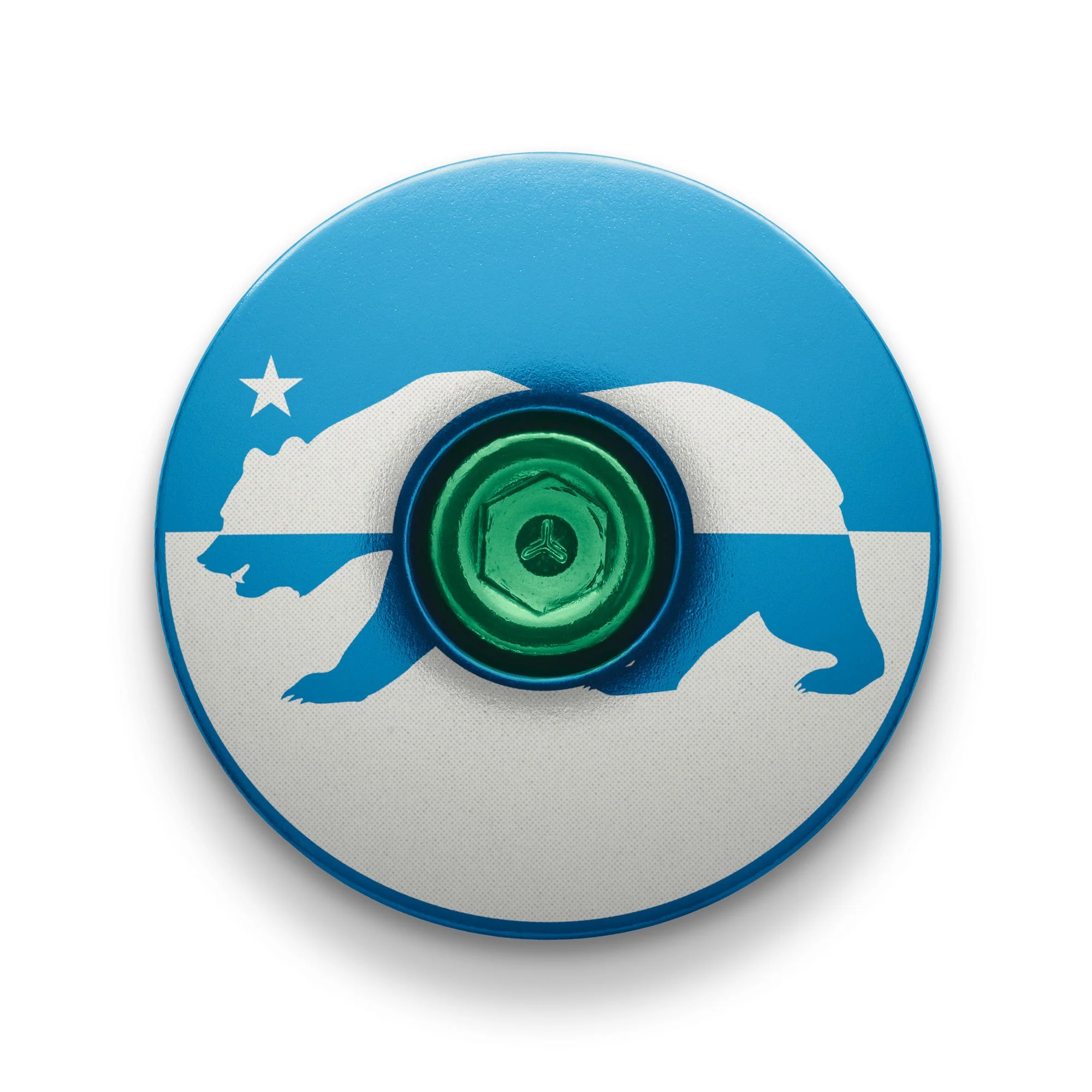 California Republic Bicycle Stem Cap - Image 4