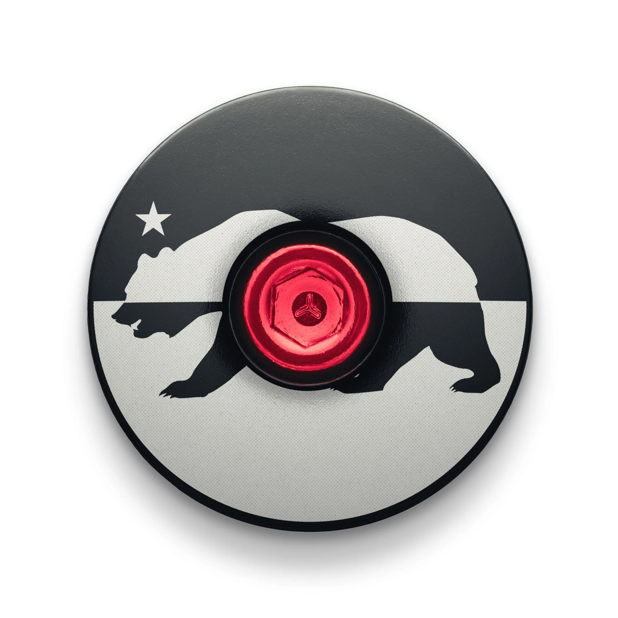 California Republic Bicycle Stem Cap - Image 5