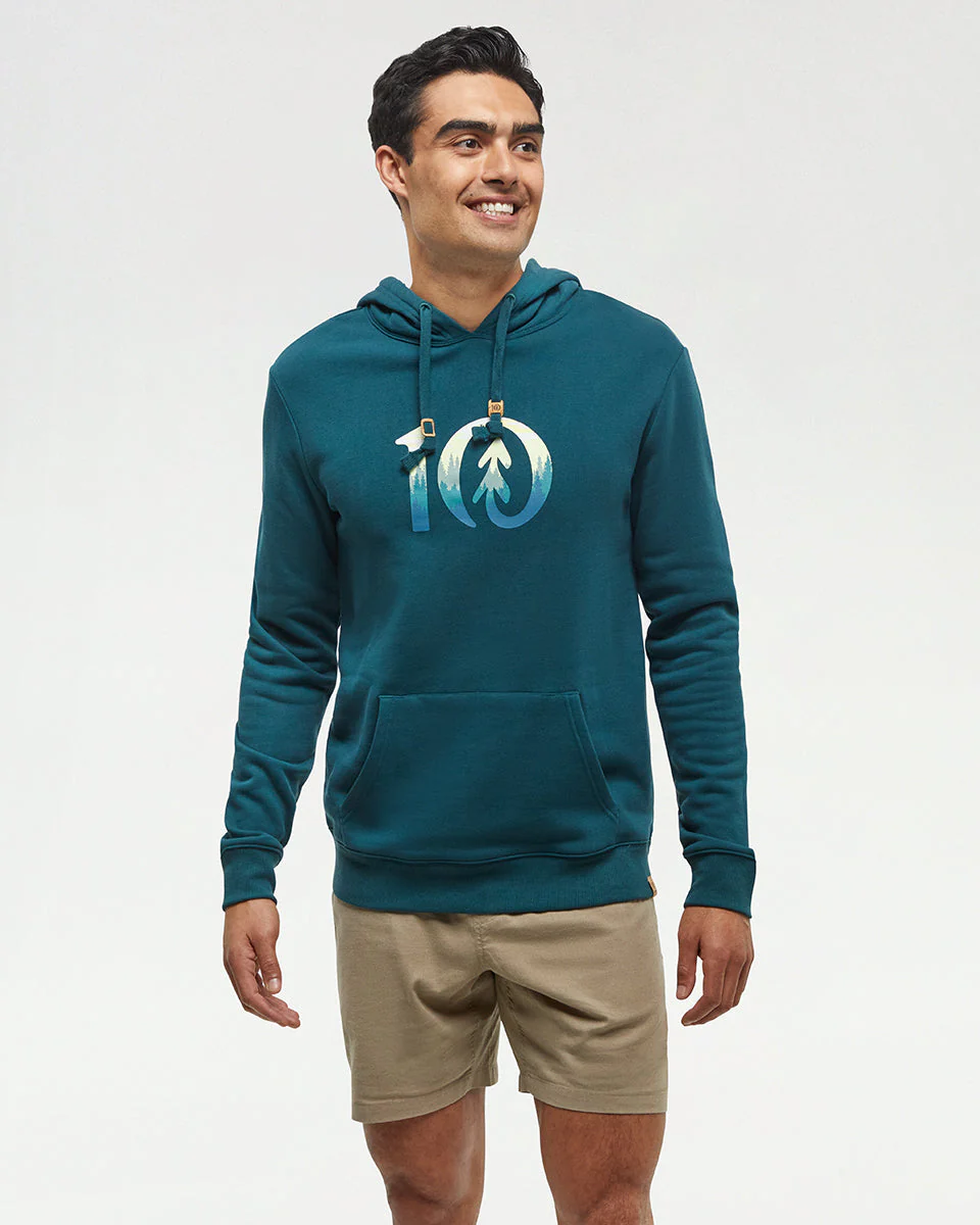 Cloudy Forest Ten Hoodie
