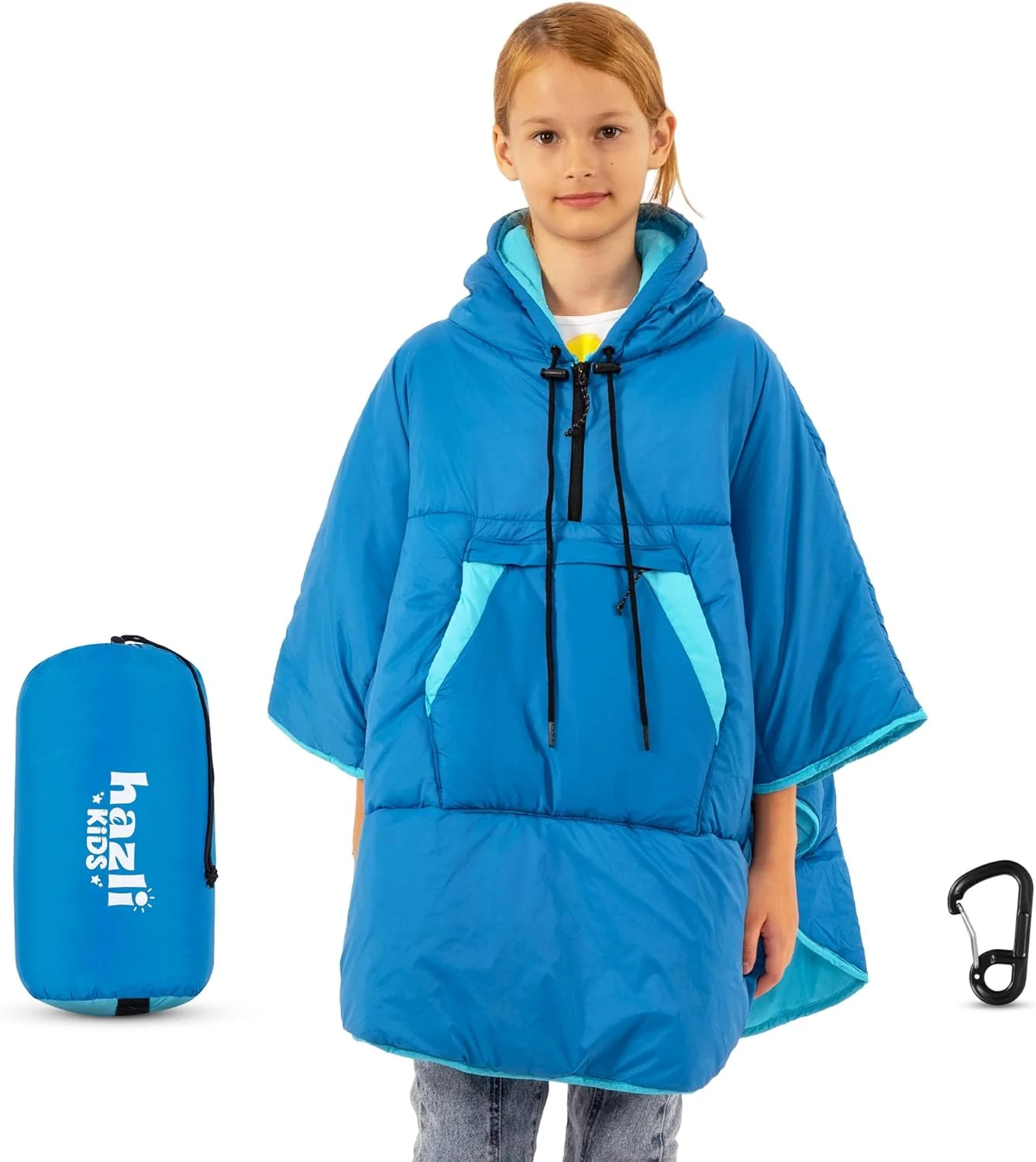 Comfortable Wearable Poncho Blanket - Camping Stadium Blanket Outdoor - Large Hooded Windproof Poncho for Men and Women - Image 11