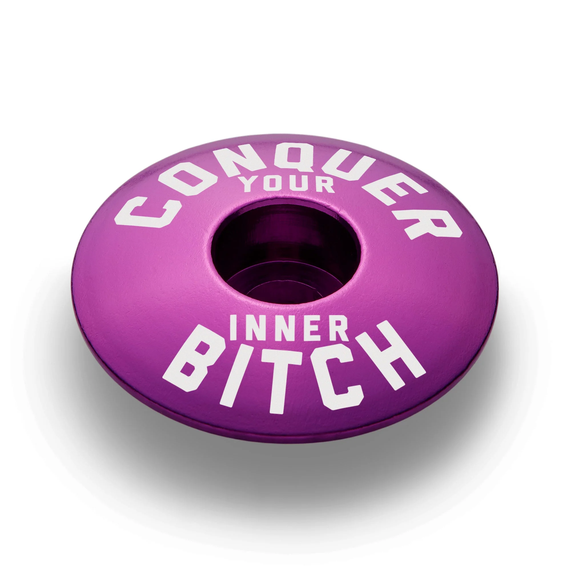 Conquer Your Inner Bitch Custom Bicycle Headset Cap - Image 12