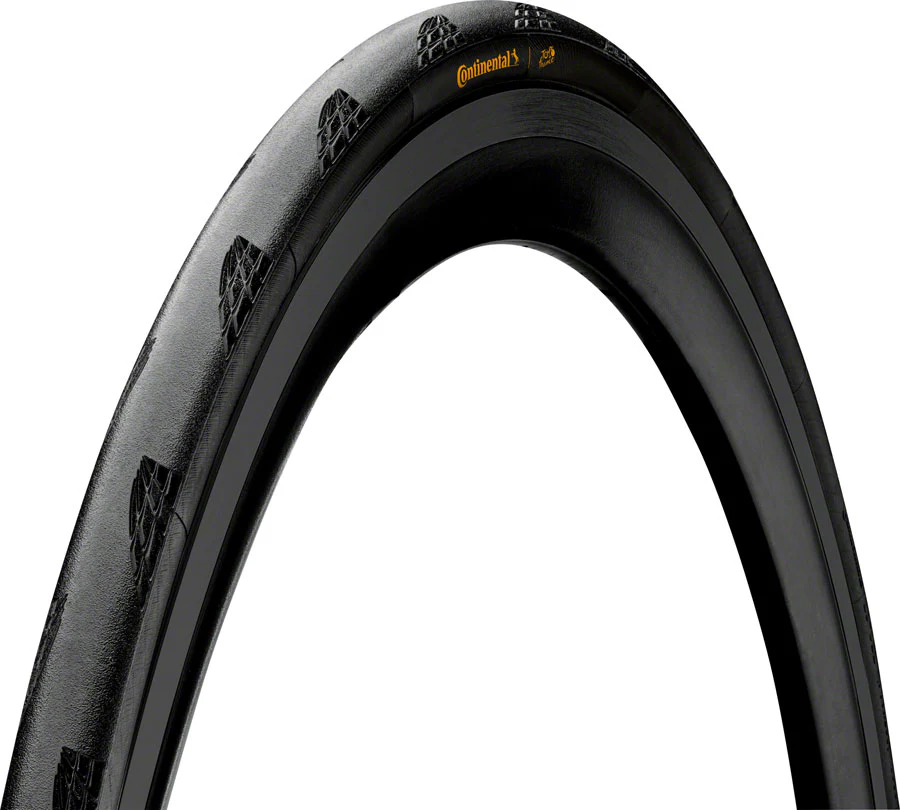 Continental Archetype Tire - 700 x 30 Tubeless Folding BLK/Tour de France Limited Edition BLKChili ACT Lazer Grip - Image 2